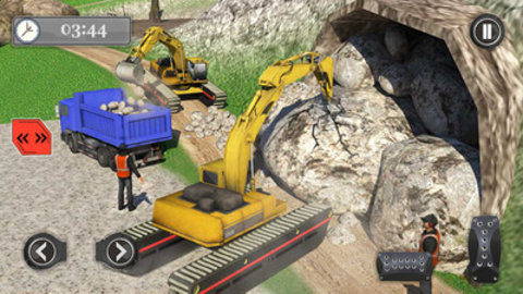 挖掘机工程模拟破解版游戏下载